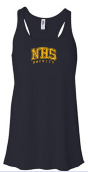 NHS Women's Flowy Soft Cotton Tank (navy only)
