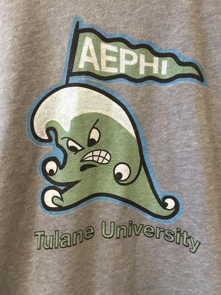 Aephi  Green Wave Varsity Vintage Tee (Please allow 4 weeks for delivery)
