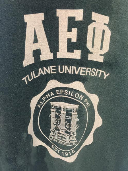 Tulane University Comfort Colors Brand Light Green/White Writing (please allow 4 weeks for delivery)
