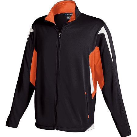 Adult Full Zip Warm Up with Printed logo, Name, Number on Sleeve