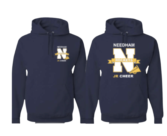 NEEDHAM JR CHEER HOODED SWEATSHIRT (Youth & Adult)