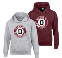 Dedham Metrowest Hooded Sweatshirt (Maroon or Grey)