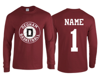 Dedham Metrowest Shooting Shirt  with Name & Number(Please put players number in the NOTE TO SELLER box on the check out page)