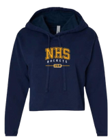 NHS 28 Cropped Hooded Sweatshirt