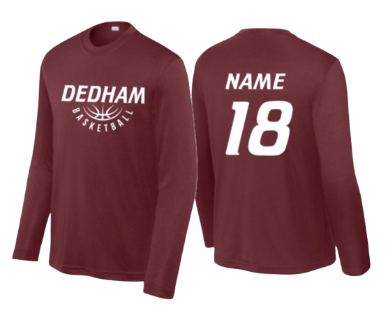 Dedham Metrowest Shooting Shirt (Please put players number in the NOTE TO SELLER box on the check out page)ALL SHOOTING SHIRTS NEED TO BE ORDERED BY 11/25 FOR MID DECEMBER DELIVERY