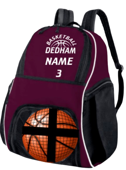 Dedham Custom Basketball Backpack