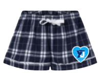 YJ Girls Flannel Boxer Shorts