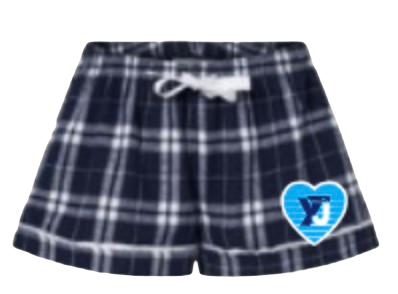 YJ Girls Flannel Boxer Shorts