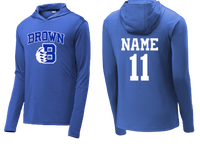 Brown Middle School Basketball Shooting Shirt