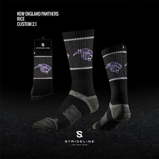 New England Panthers Socks (1 Pair)