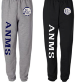 ANMS Elastic Bottom Sweatpants with Pockets