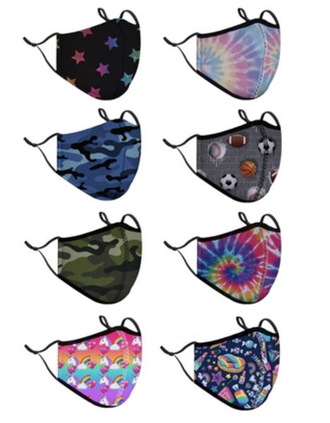 Children's Fashion Masks (Ships in 4 Weeks)