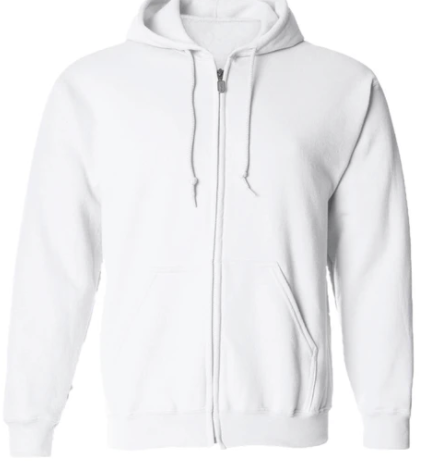 Full Zip Hooded Sweatshirt