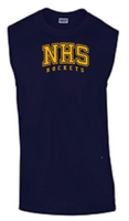 NHS Men's Sleeveless Tank Top (navy)