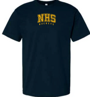 NHS Next Level Mens Tee (navy,white)