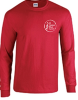 ANMS Holiday Long Sleeve Tee (red, white or grey)