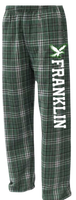 Franklin Flannel Pants, Vertical Logo (YS-AXL)
