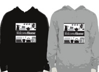 Welcome Home Light Weight Hooded Sweatshirt (also available in white)