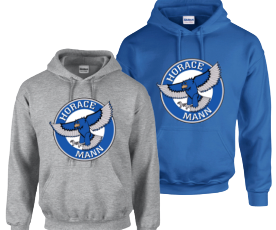 H-M Hooded sweatshirt (large logo)