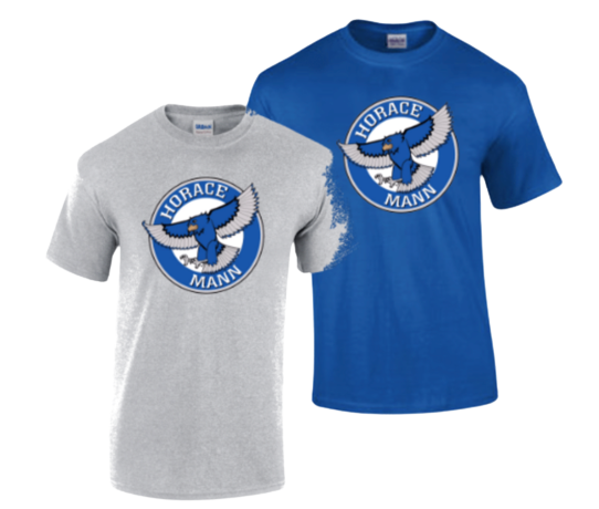 H-M  Short Sleeve Cotton Tee(large logo)
