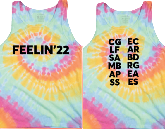 EVG Tie Dye. Tank Top