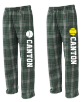 Canton LL Flannel Pants, Vertical Logo (YS-AXL)