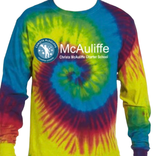 McAuliffe Tie Dye Long Sleeve Tee Shirt