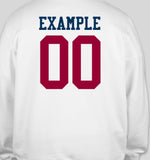 BBG 1/4 Zip (Please put the name going on  the back in the note to sender box on the check out page)