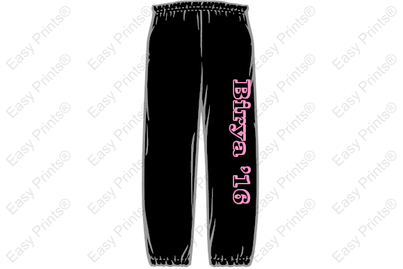 BIRYA OPEN BOTTOM SWEATPANT WITH POCKETS