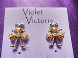 Football Earings,Cheer Earings