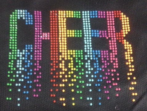 Cheer logo on Hoodie