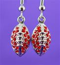 Football Earings,Cheer Earings