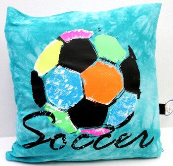 Soccer Square Pillow