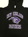 Copy of Panthers Hooded Sweatshirt (embroidered name & number)