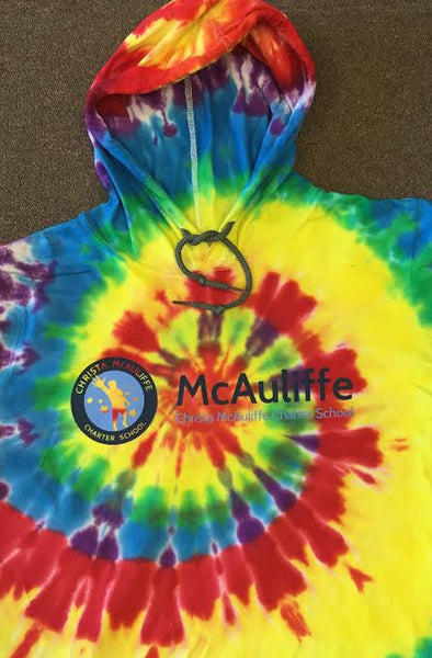 Mcauliffe Tie Dye Light Weight Hooded Sweatshirt