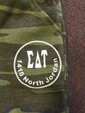 Waffle and Camo Joggers with North Jordan Logo
