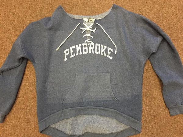 Youth Cozy Fleece Tie up Sweatshirt (includes 1 white screen)