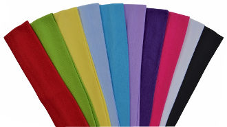 Stretch headbands (add your favorite patches)