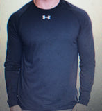 Under Armour Long Sleeve Dry Fit Shirt with B2L logo (Please include name and number in the note to seller page while checking out)