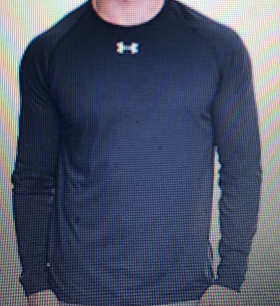Under Armour Long Sleeve Dry Fit Shirt with B2L logo (Please include name and number in the note to seller page while checking out)